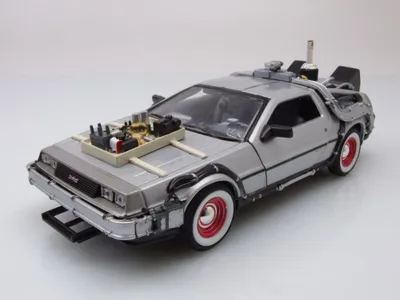 Produktbild von Welly 22444 DeLorean Zurück in die Zukunft Teil 3 1:24