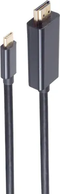 Image de Câble de raccordement USB shiverpeaks ®-BASIC-S--Connecteur HDMI-A vers connecteur USB type C, 8K60Hz, 1,8 m (BS10-61185)