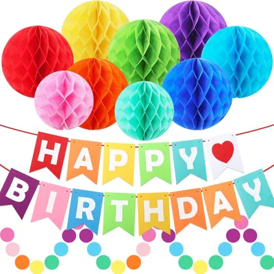 Immagine prodotto di Decorazioni per feste, palloncini a forma di alveare, colorati, set da 1, per celebrazioni