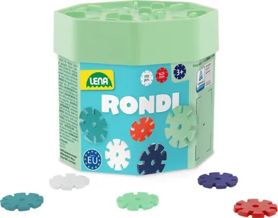 Obrázok produktu pre LENA®|Simm LENA Rondi, sortiment (35948, 35947), hnedý kartón