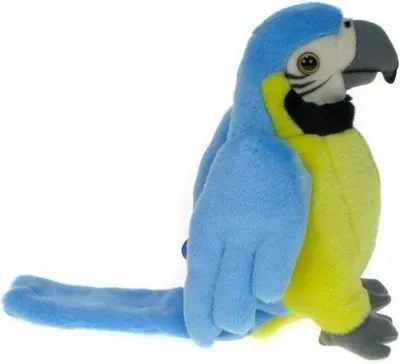 Image de Perroquet décoratif bleu 25 cm