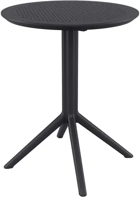 Produktbild von CLP Klapptisch wetterfest Sky klappbarer Gartentisch für den Außenbereich schwarz