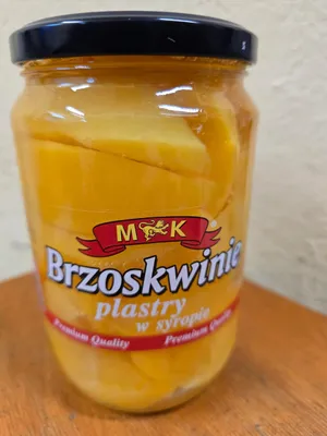 Obrázek produktu pro Broskve Plátky v sirupe MK 680 g
