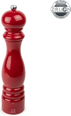 Produktbild von PEUGEOT Salzmühle PARIS 30cm Passionsrot Lackiert Buchenholz Zirkonia-Mahlwerk