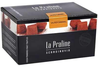 Produktbild von La Praline Scandinavia Truffles Salted Caramel 200g