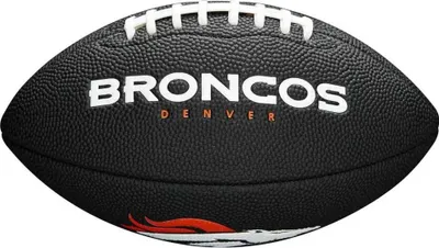 Produktbild von Wilson Nfl Team Soft Touch Denver Broncos Mini American-football-ball Schwarz Schwarz One Size
