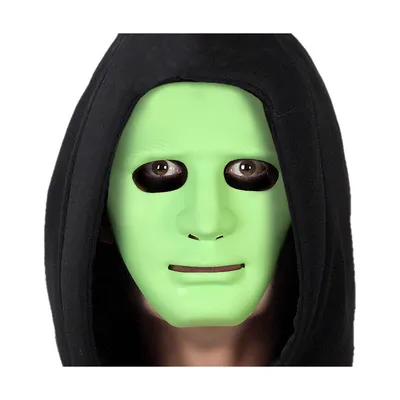 Produktbild von Atosa Halloween-pvc-maske Grün  Grün One Size