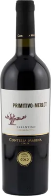Produktbild von Merlot-Primitivo Tarantino IGT Contessa Marina Apulien Rotwein halbtrocken