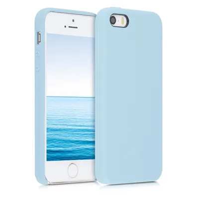 Produktbild von kwmobile Hülle kompatibel mit Apple iPhone SE (1.Gen 2016) / iPhone 5 / iPhone 5S Hülle - Silikon Handy Case - Handyhülle weiche Oberfläche -