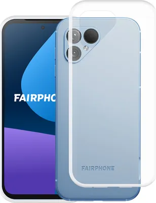 Image de Cazy Coque compatible avec Fairphone 5 Coque en Silicone - Coque Flexible - Transparant