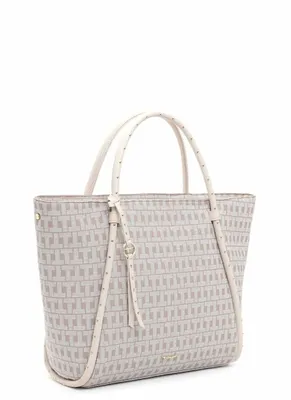 Produktbild von Tamaris Damen Shopper Cityshopper groß Nietenbesatz Linn 32266, Farbe:Beige
