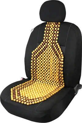 Obrázek produktu pro Potah sedadla BEADS masážní kuličkový 1ks béžový