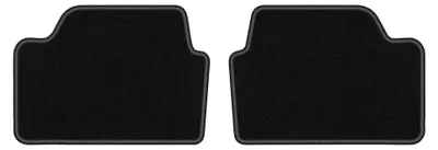 Image de Tapis arrière en moquette pour BMW 1 E87 2004-2011 (à hayon) – 2 pièces, noirs, sur mesure – Wielganizator LUX