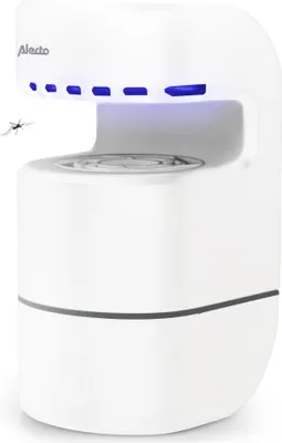 Obrázok produktu pre Alecto BC14WH - Lampa proti hmyzu - Účinná proti komárom, muchám a inému lietajúcemu hmyzu - Funguje jednoducho cez zásuvku - Biela