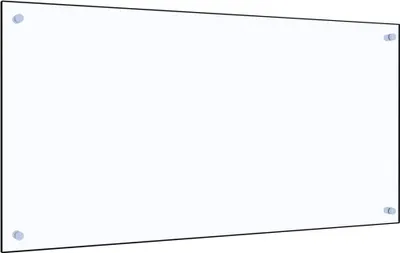 Produktbild von Küchenrückwand Transparent 100×50 cm Hartglas , Küchenersatzteile Design 2024