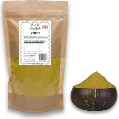 Zdjęcie produktu dla Curry PREMIUM 50g Polska Naturini