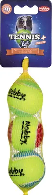 Produktbild von Nobby Tennisball Squeaker S 5,0 cm 1 Netz (1 x 3 Stück)