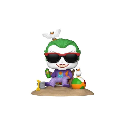 Image de Batman 85th Anniversary POP ! Deluxe Vinyl Figur Le Joker (Plage) 9 cm