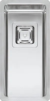 Produktbild von Reginox Elite TEXAS 18 x 40 (L) R10 Edelstahlspüle flächenbündig - Ausschnittmaß 200 x 420 mm / Spüle Edelstahl / Flacheinbau / Unterbau