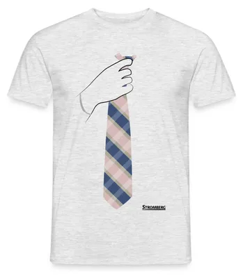 Produktbild von Spreadshirt Stromberg -  Bernd Stromberg Kostüm Karneval Männer T-Shirt, 4XL, Grau meliert