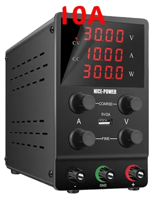 Produktbild von Stromversorgung, Spannung einstellbar, Überstromschutz, 30V10A, 220V EU STECKER-c