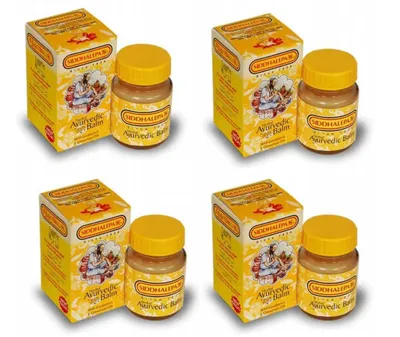 Immagine prodotto di Balsamo alle erbe Siddhalepa 25 g | 4 pezzi