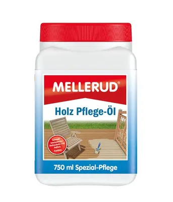 Produktbild von Mellerud Holz Pflege-Öl farblos 750 ml