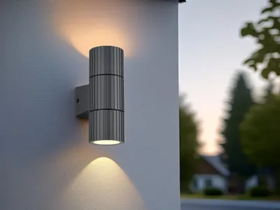 Produktbild von LED Außenwandleuchte Up Down Anthrazit Hauswand & Fassadenbeleuchtung, Höhe 16cm