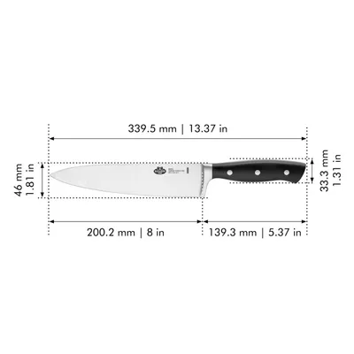Produktbild von BALLARINI Kochmesser "Brenta" 20 cm J35629