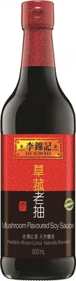 Produktbild von 500ml LEE KUM KEE Sojasauce mit Pilz-Geschmack / LKK Mushroom Flavoured Soy Sauce / Sojasoße