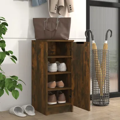 Produktbild von "im Sonderangebot" Schuhschrank Skandinavisch - Hängeschrank - Räuchereiche 30x35x70 cm Holzwerkstoff DEMöbel 3857202