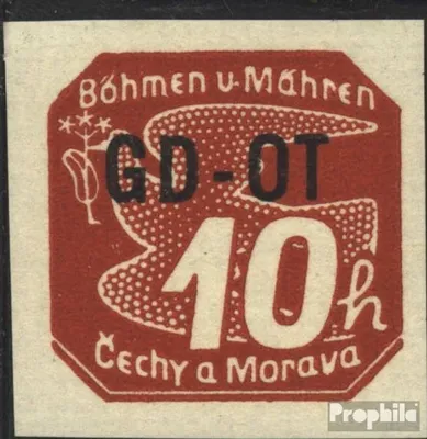 Produktbild von Briefmarken Böhmen und Mähren 1939 Mi 51 (kompl.Ausg.) gestempelt Zeitungsmarken