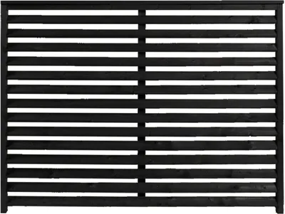 Produktbild von Plus Zaun Koyto 160 x 120 cm RAL 9005 Schwarz
