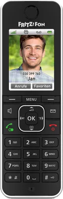 Produktbild von AVM FRITZ!Fon C6 dodatkowa słuchawka czarna