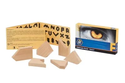Immagine prodotto di Puzzle in legno - serie F - Big Fun Republic