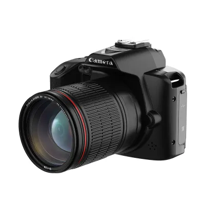 Produktbild von digitální fotoaparát 4K, digitální videokamera WiFi, 64 MP, duální objektiv, 3palcový displej IPS, 16x zoom proti otřesům, noční vidění, vestavěná baterie, zkrášlující filtr, dárek k narozeninám a svátku pro studenty, teenagery, přátele
