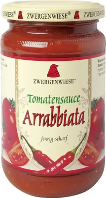 Obrázok produktu pre Zwergenwiese paradajková omáčka Arrabbiata350g