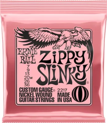 Zdjęcie produktu dla Ernie Ball 2217 Slinky Nickel - Zippy (007-036)