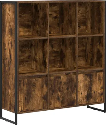 Immagine prodotto di vidaXL Libreria 2 pezzi Raucharbe 99,5 x 30 x 108 cm in materiale derivato dal legno