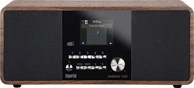 Obrázek produktu pro imperial Radio DABMAN i200 Internet/DAB+/DAB/UKW holzoptik