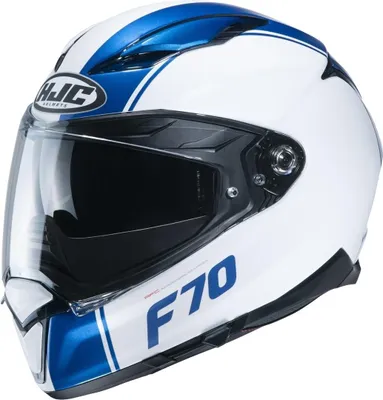 Produktbild von HJC F70 MAGO Integralhelm weiss-blau MC2SF S S in blau/weiß