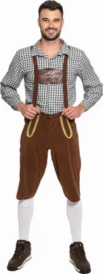 Produktbild von L MP-5|Trachtenset Herren -Kostüm MIESEPETER® schwarz