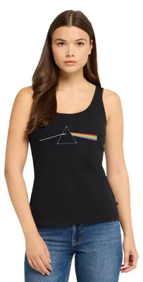 Produktbild von Spreadshirt Pink Floyd The Dark Side Of The Moon Frauen Premium Tank Top, XXL, Schwarz