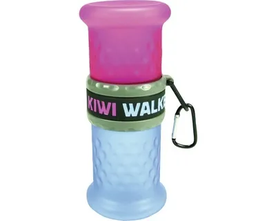 Obrázek produktu pro Cestovní láhev 2v1 Kiwi Walker 500 + 750 ml růžovo-modrá