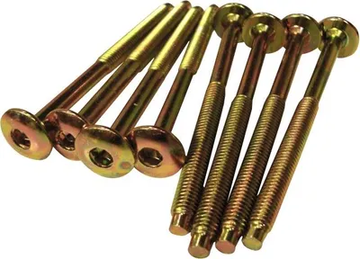 Produktbild von Verzinkt Möbelschraube Flachkopf 6*65Mm - 198 6*65 Zn