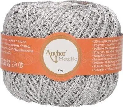 Zdjęcie produktu dla Anchor Metallic 301 Przędza szydełkowa
