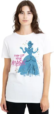 Obrázek produktu pro Popelka - "Turn Up Your Magic" tričko pro ženy TV25190 (L) (Bílá)