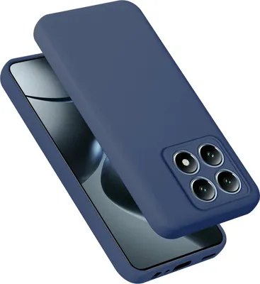 Image de Cadorabo Housse pour Xiaomi 14T Housse en silicone Housse pour téléphone portable en silicone liquide, Housse de protection résistante aux rayures et aux chocs pour Xiaomi 14T