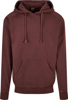 Produktbild von Urban Classics TB4388 | Overdyed Hoody Kapuzenpuli Herren - Farbe: cherry - Größe: M