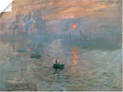 Produktbild von ARTland Poster Impression (Sonnenaufgang). 1872 Größe: 60x45 cm